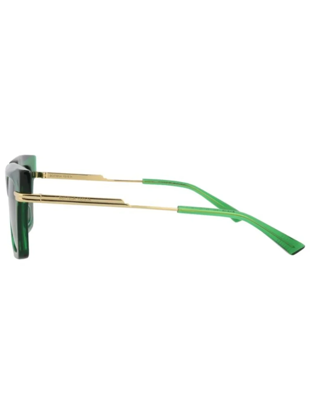 New Bottega Veneta Women's Sunglasses Square Rectangle Recycled Acetate Frame